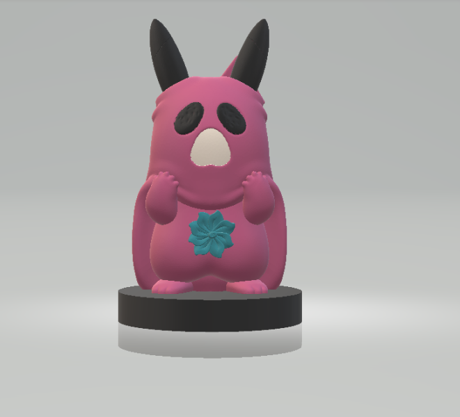 Toxic Pikachu 3d printable model Modello di stampa 3D .c4d .max .obj .3ds .fbx .stl .blend 