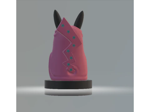 Toxic Pikachu 3d printable model 3D Print Model