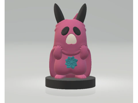 Toxic Pikachu 3d printable model 3D Print Model