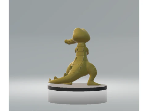 Krokorok Toy 3D printable model 3D Print Model