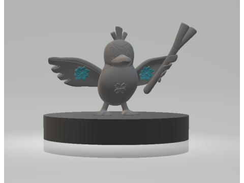 Farfetch toy 3D prinntable Model 3D Принт Модель