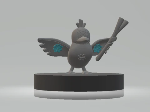 Farfetch toy 3D prinntable Model 3D Print Model