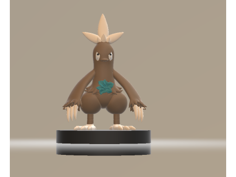 Combusken Toy 3d printable model Modelo de Impressão 3D