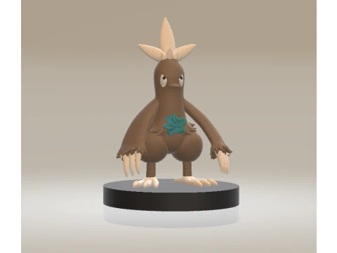 Combusken Toy 3d printable model 3D Print Model