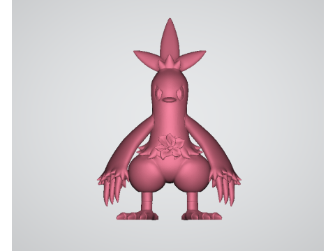 Combusken Toy 3d printable model 3D Print Model