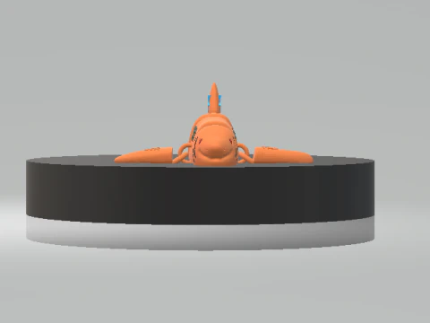 Modelo para impress&atilde;o em 3D do Baby Shark Hoody Modelo de Impressão 3D