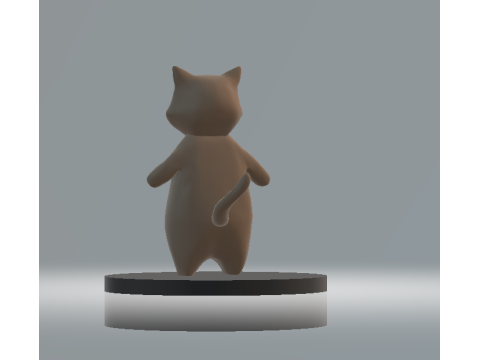 Cat Phone Stand 3d printable model 3D 프린트 모델