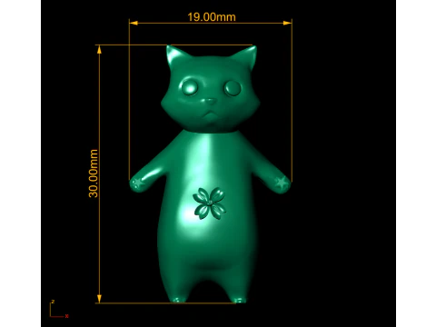 Cat Phone Stand 3d printable model 3D Print Model