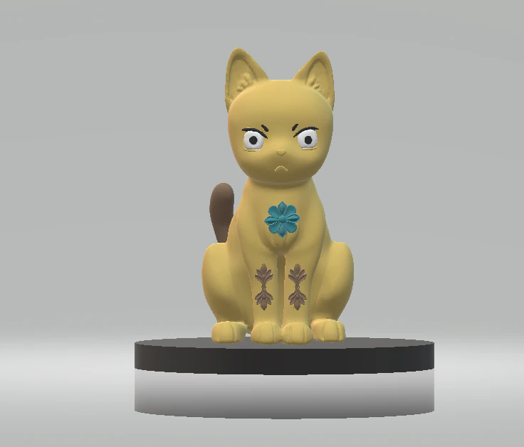 Turbo Granny Lucky Cat 3d printable model 3D Print Model .c4d .max .obj .3ds .fbx .stl .blend 