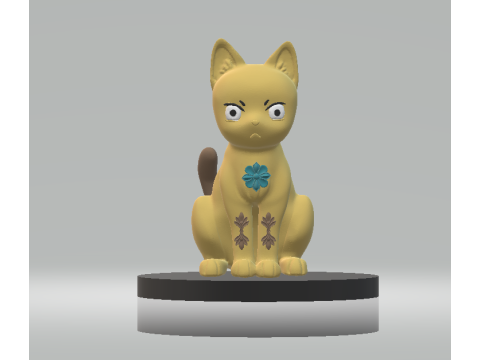 Turbo Granny Lucky Cat 3d printable model 3D printmodel