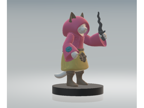 Halloween Cat 3d printable model 3D Druckmodell