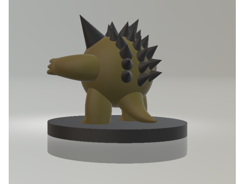 Gengar cartoon toy 3ed printabvle model 3D printmodel