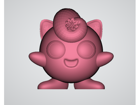 Pikmin cartoon toy 3d printable model 3D 打印模型
