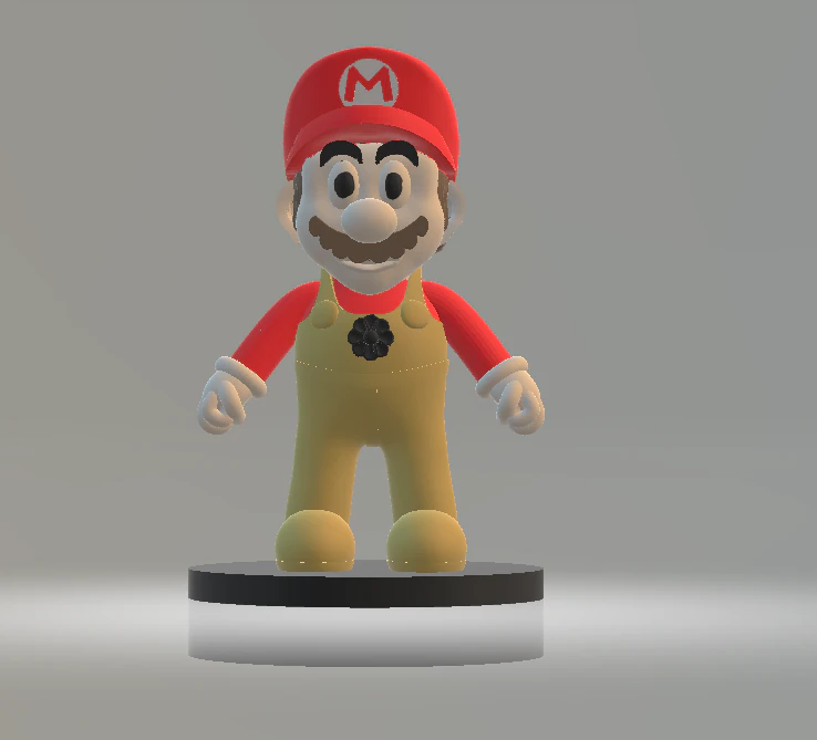 Cartoon Plumber Hero 3d printable model 3D Print Model .c4d .max .obj .3ds .fbx .stl .blend
