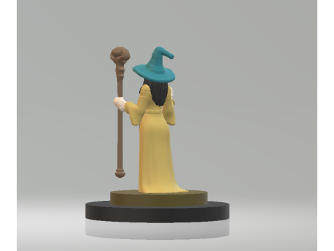 Modèle imprimable en 3D d'une assistante féminine Modèles 3D en vedette