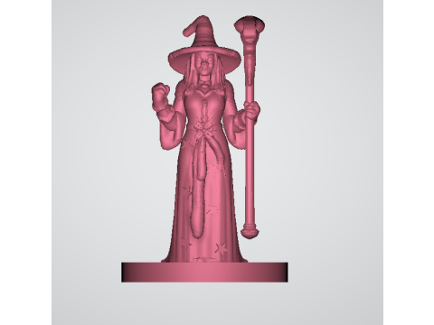 Modèle imprimable en 3D d'une assistante féminine Modèles 3D en vedette