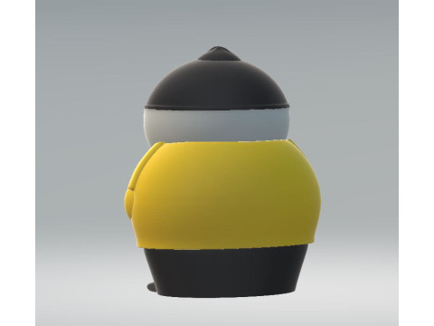Eric cartman 3d printable model Model Cetak 3D