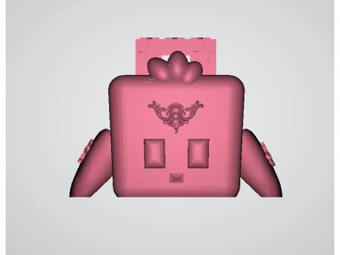 Box man toy 3d printable model 3D Print Model