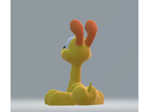 Cute pet toy 3d printable model Model Cetak 3D