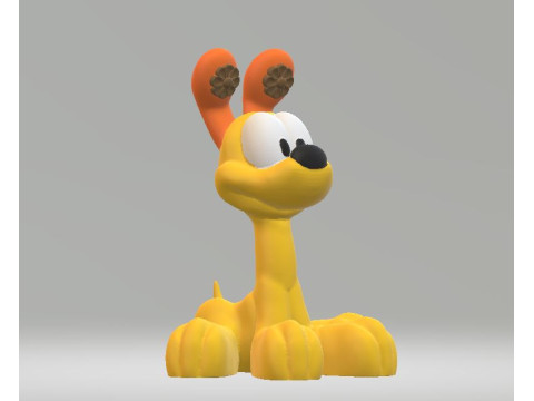 Cute pet toy 3d printable model Model Cetak 3D