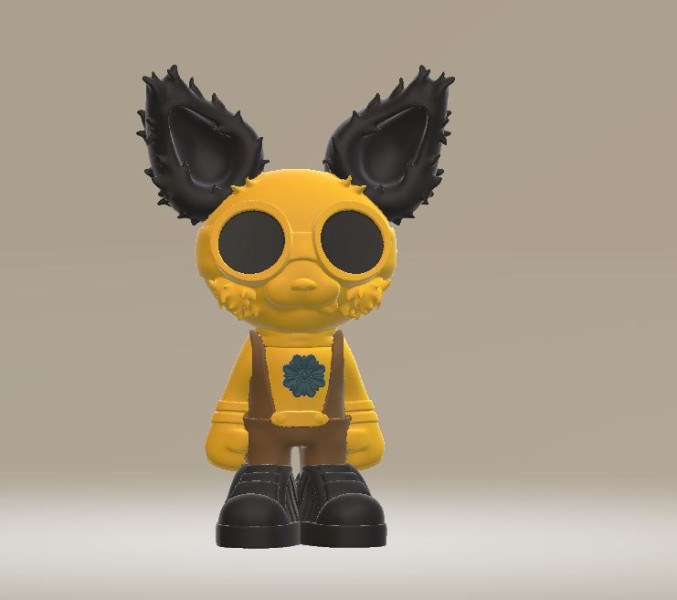 Cute bob toy 3d printable model Model Cetak 3D .c4d .max .obj .3ds .fbx .stl .blend 