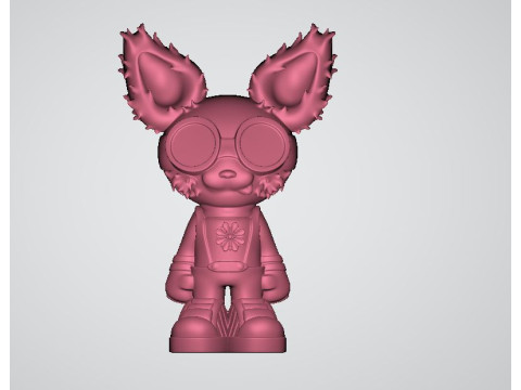 Cute bob toy 3d printable model Model Cetak 3D