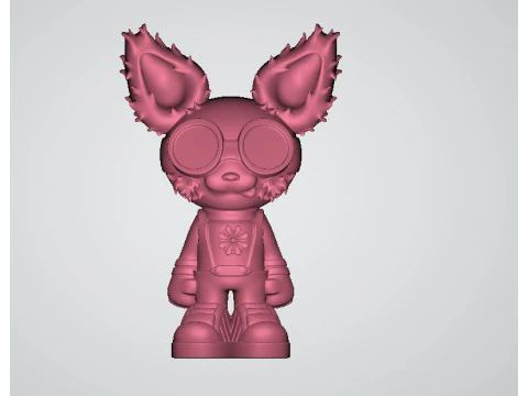 Modelo para impress&atilde;o em 3D de brinquedo bob fofo Modelo de Impressão 3D