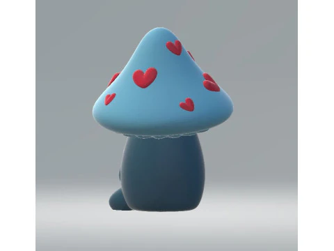 Mushroom giro 3d printable model 3D Print Model