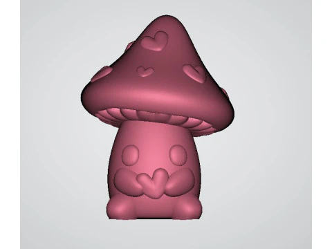 Mushroom giro 3d printable model 3D Print Model