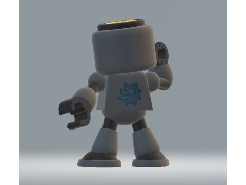 Cute robot toy 3d printable model 3D Print Model