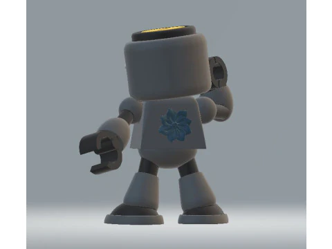 Cute robot toy 3d printable model 3D Print Model