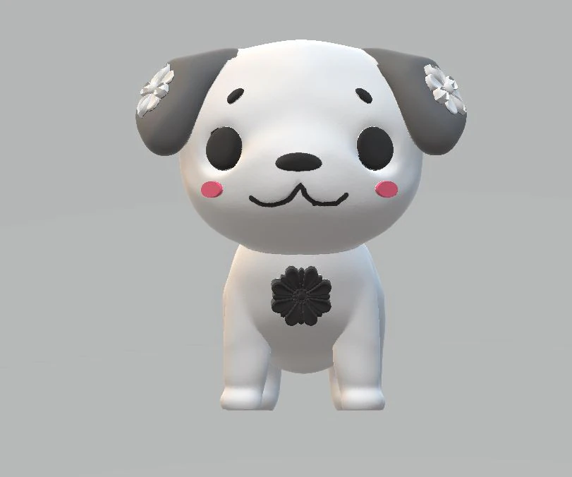 Dog puppy toy 3d printable model 3D Print Model .c4d .max .obj .3ds .fbx .stl .blend 