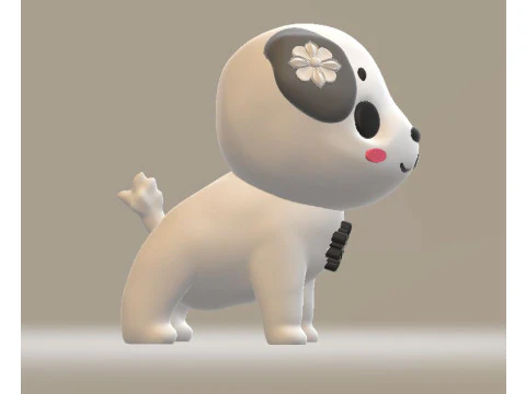 Dog puppy toy 3d printable model 3D Print Model