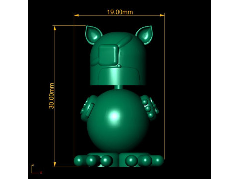 Robot animal 3D printable model 3D Print Model