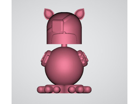 Robot animal 3D printable model 3D Print Model