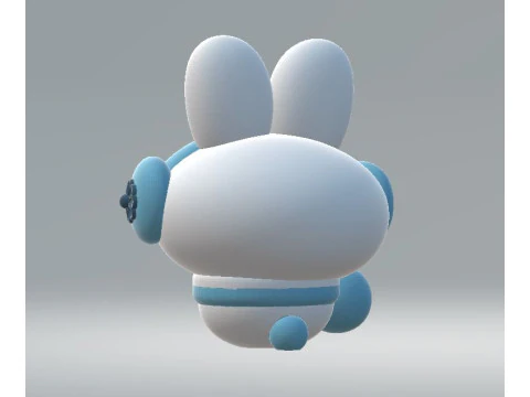 Rabbit toy 3d printabel model 3D Print Model