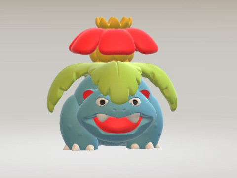 Plant dinosaur 3D printable model Model do druku 3D