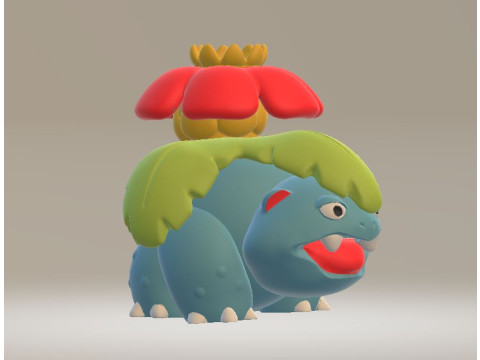 Plant dinosaur 3D printable model 3D Print Model