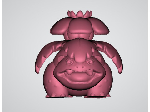 Plant dinosaur 3D printable model 3D Print Model