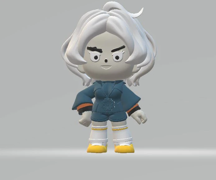 Chibi anime 3d printable model 3D Print Model .c4d .max .obj .3ds .fbx .stl .blend 