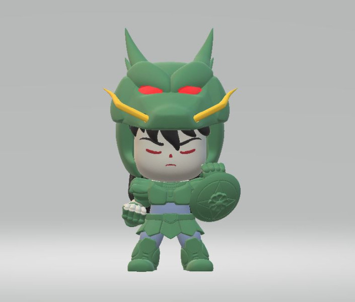 Dragon army 3d printable model 3D 프린트 모델 .c4d .max .obj .3ds .fbx .stl .blend 