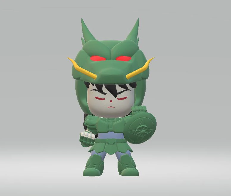 Dragon army 3d printable model 3D Print Model .c4d .max .obj .3ds .fbx .stl .blend
