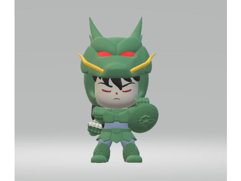 Dragon army 3d printable model Model do druku 3D