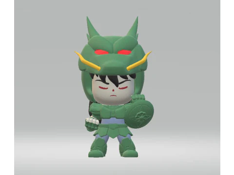 Modelo imprimible en 3D del ejército de dragones Modelo de impresión 3D