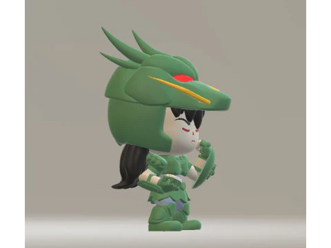 Dragon army 3d printable model 3D Print Model