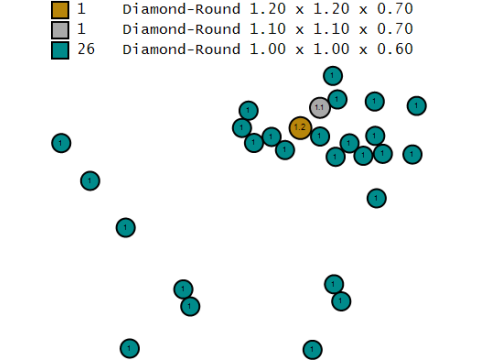 金色卡通风格人物吊坠 3D 可打印模型 3D 打印模型
