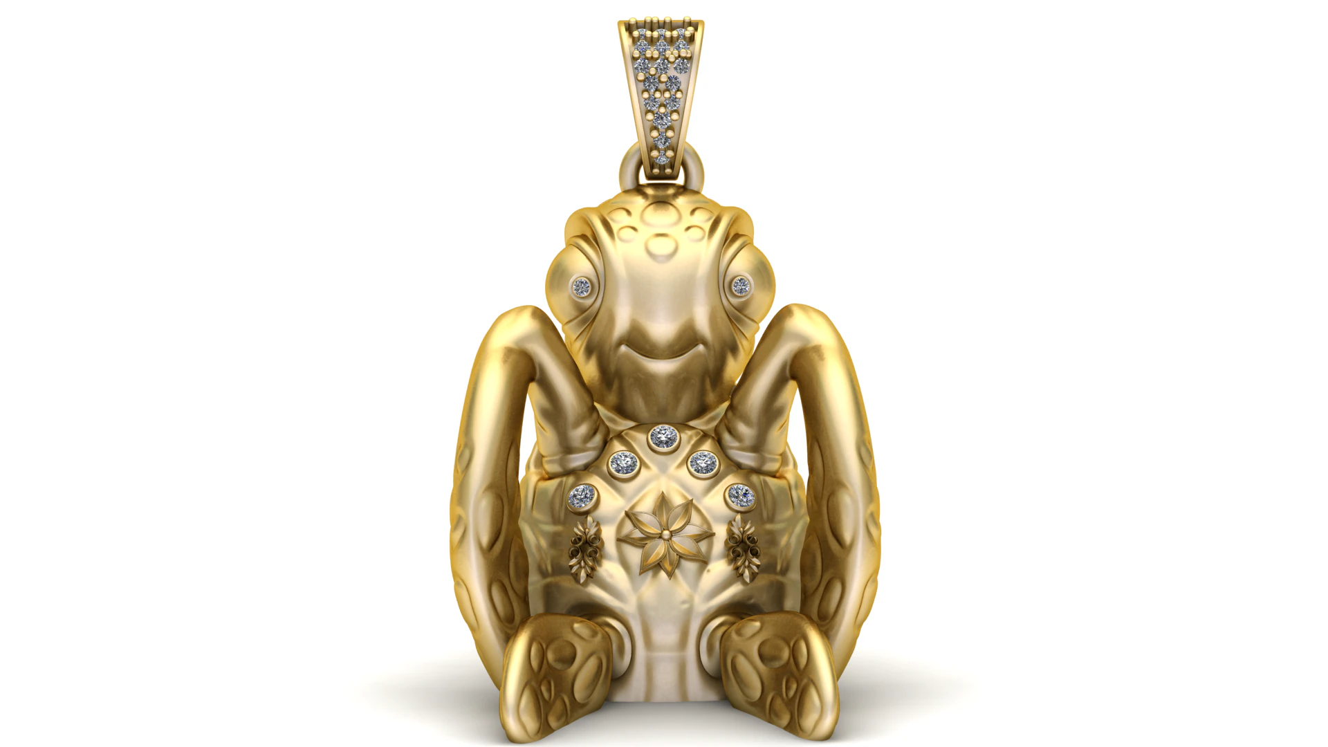 Baby Tutarl Pendant 3D Printable Model 3D Print Model .c4d .max .obj .3ds .fbx .stl .blend 