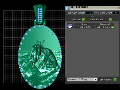 Arctic Friendship Pendant 3D Printable Model 3D Print Model