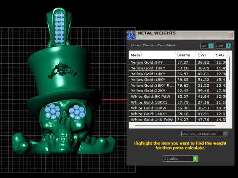 Skull Face Pendant 3D Printable Model 3D Print Model
