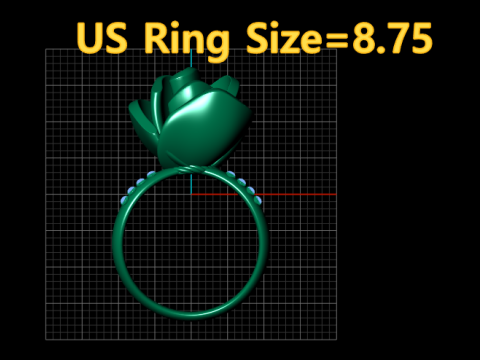 Élégant pendentif fleur de lotus modèle imprimable en 3D Modèles 3D en vedette